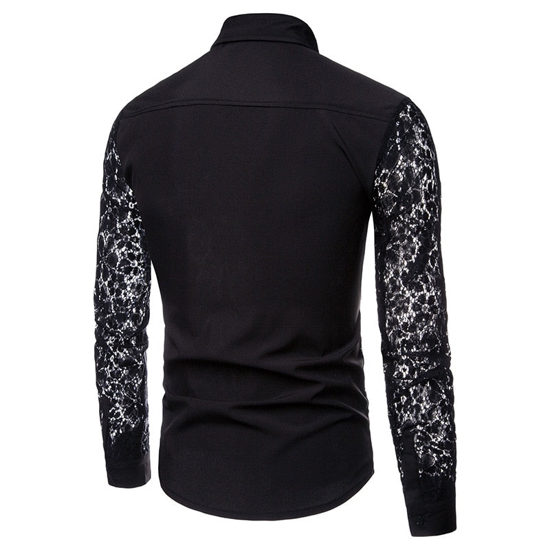Semi Transparent Dress Shirt