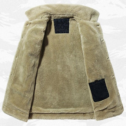 Denim Fleece Jacket