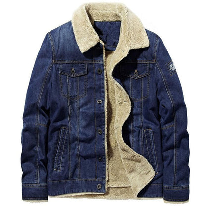 Denim Fleece Jacket