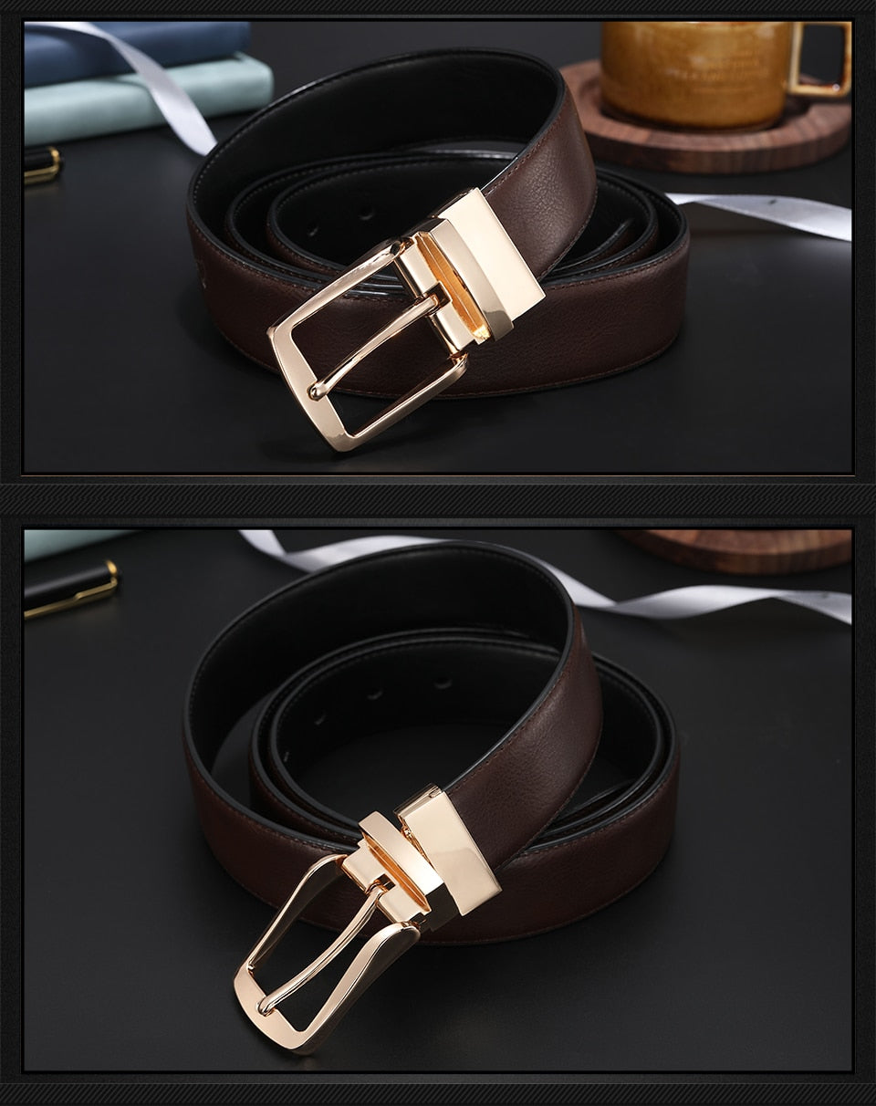 Reversible Leather Belt