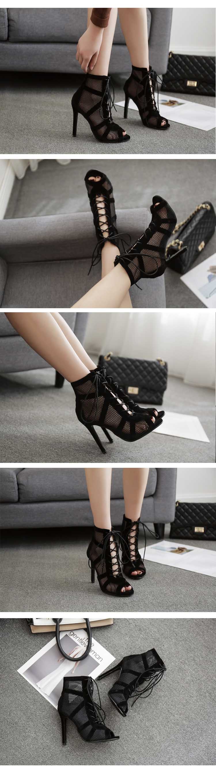Lace Up Heels