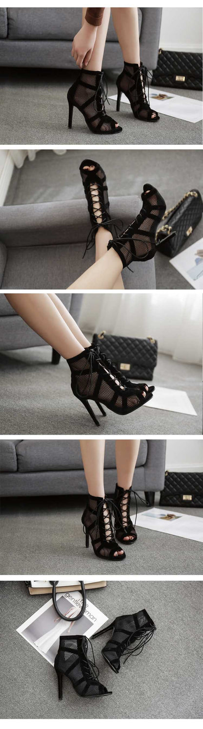 Lace Up Heels