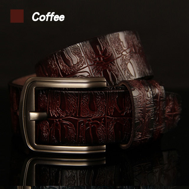 Engrave Pattern Belt