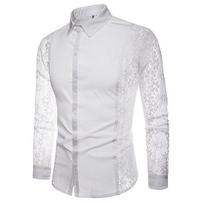 Semi Transparent Dress Shirt
