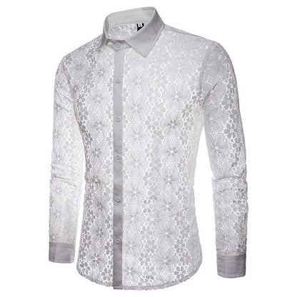 Semi Transparent Dress Shirt