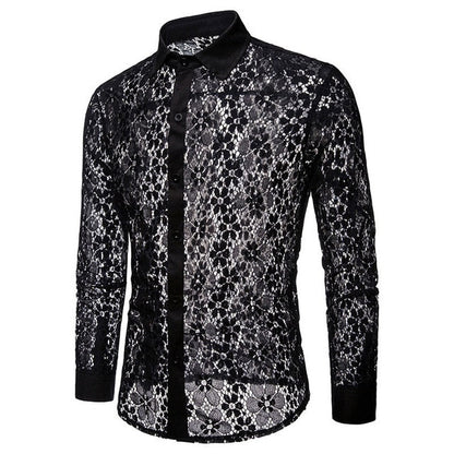 Semi Transparent Dress Shirt