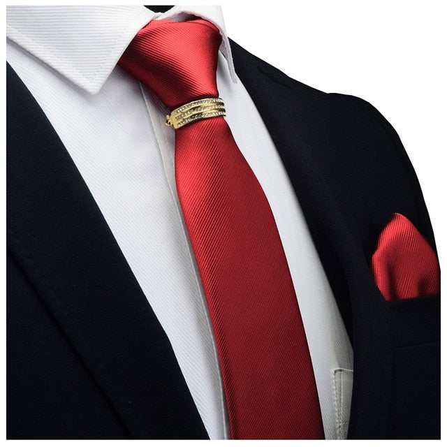 Silk Ring Tie Set
