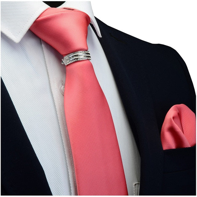Silk Ring Tie Set