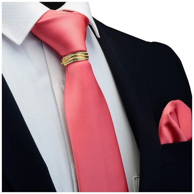 Silk Ring Tie Set