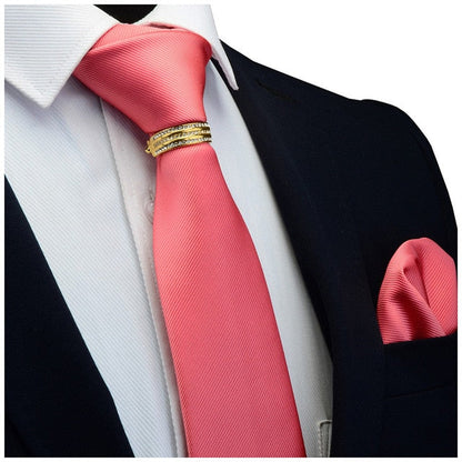 Silk Ring Tie Set
