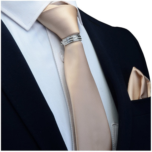 Silk Ring Tie Set