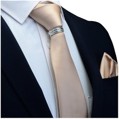 Silk Ring Tie Set