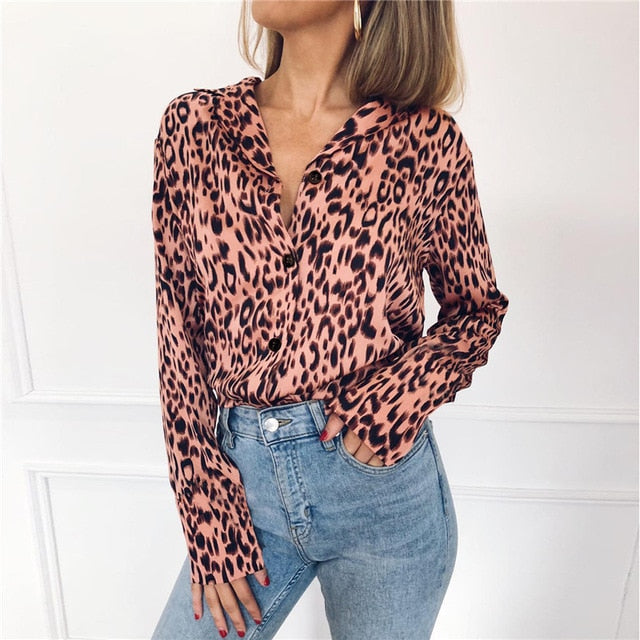 Cheetah Blouse