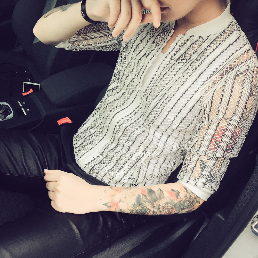Mesh Camicia