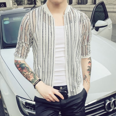 Mesh Camicia