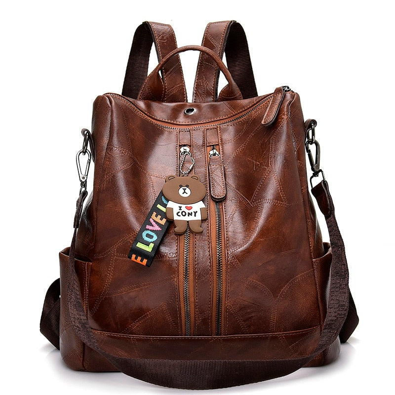 Leather Backpack