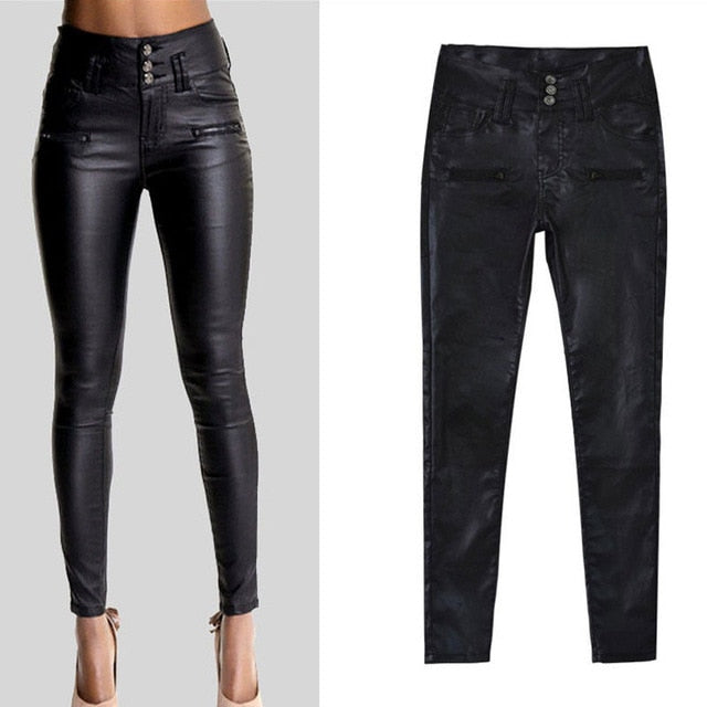 Leather Jeans