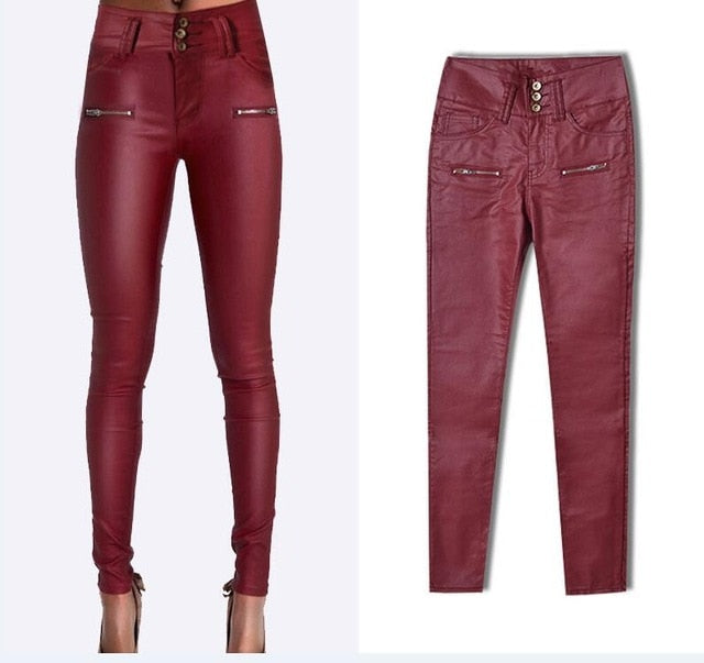 Leather Jeans