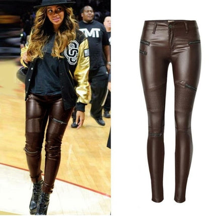 Leather Jeans