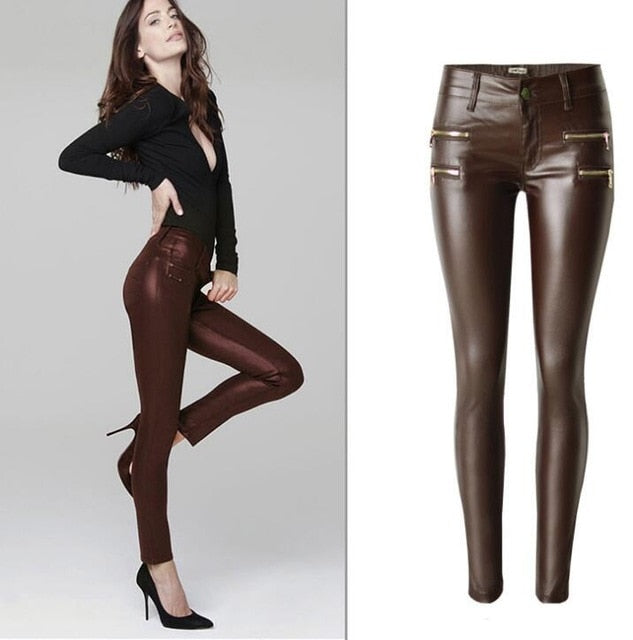 Leather Jeans