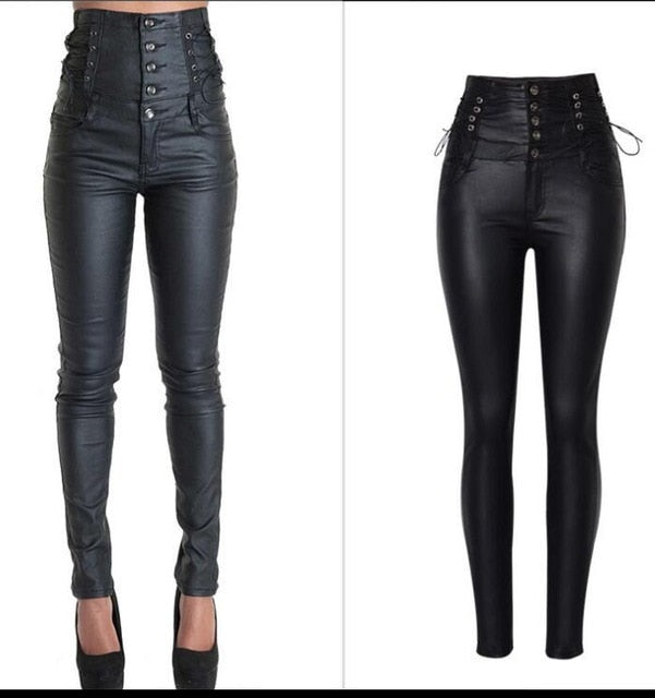 Leather Jeans