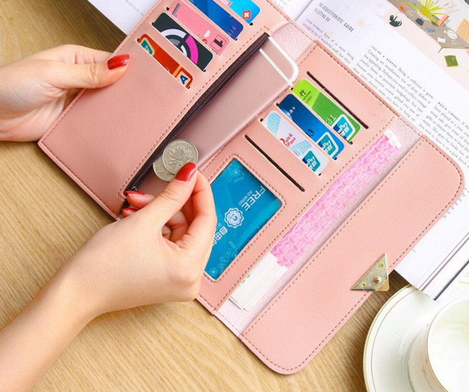 Heart Clutch Wallet