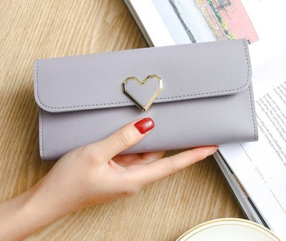 Heart Clutch Wallet