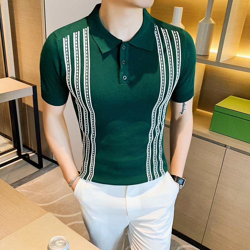 Striped Polo