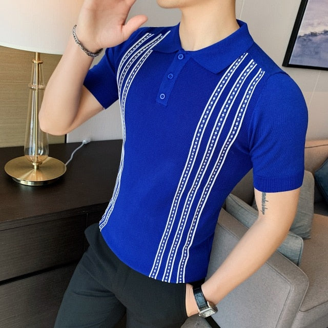 Striped Polo