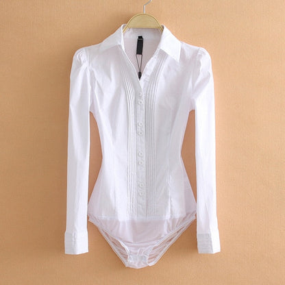 Dress Shirt Bodysuit
