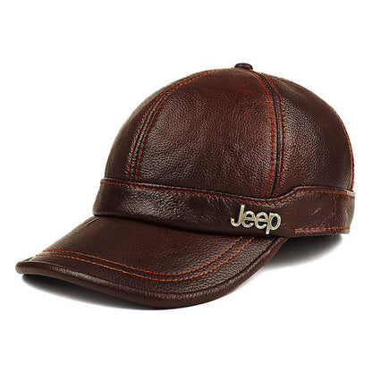Genuine Leather Strapback