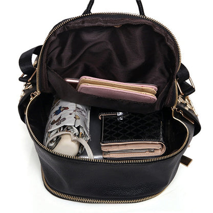 Designer Leather Backpack
