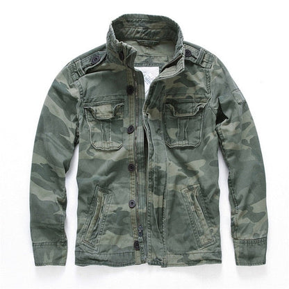 Removable Hood Camo Fashion