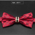 Rhinestone Bow Tie