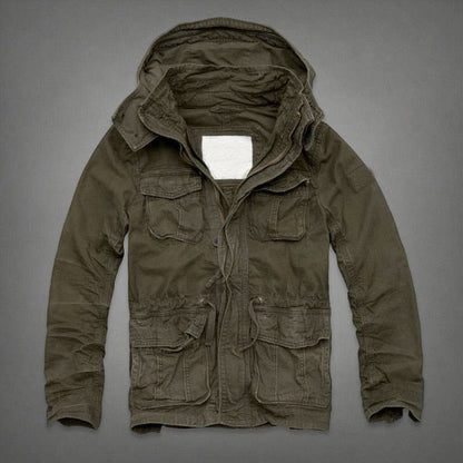 Removable Hood Camo Fashion