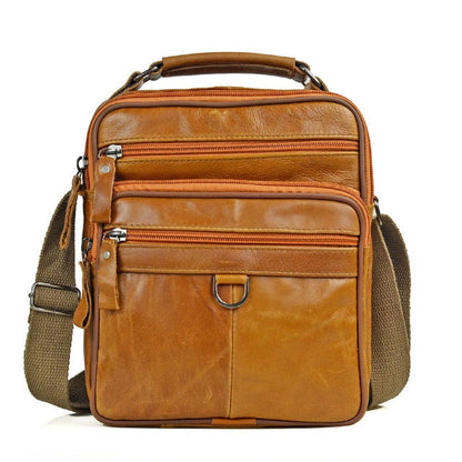 Leather Messenger Bag