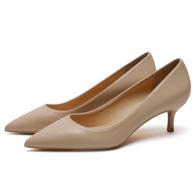 Business Leather Heels