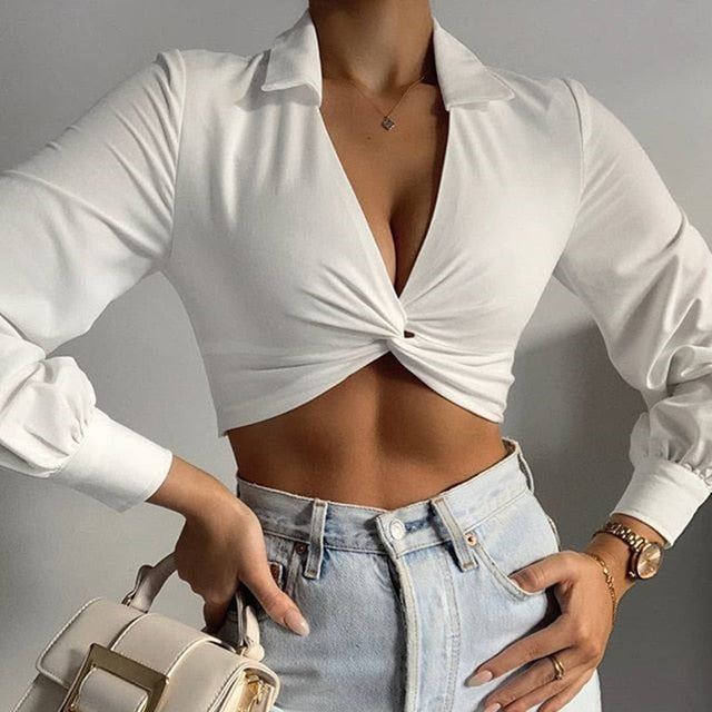 Wrapped Blouse