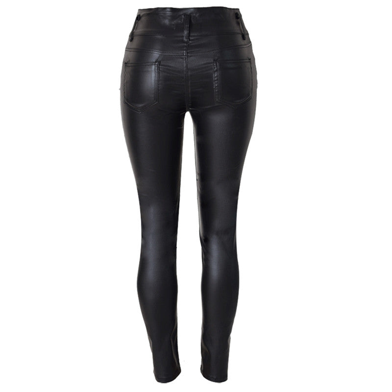 Leather Jeans