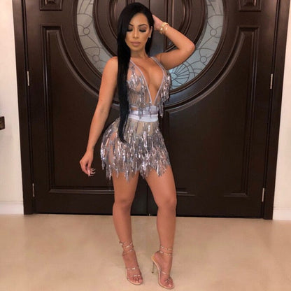 Haltered Mini Dress