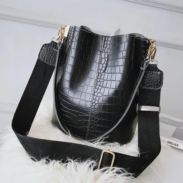Genuine Leather Crossbody Bag