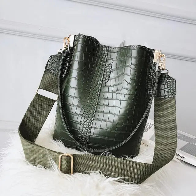 Genuine Leather Crossbody Bag