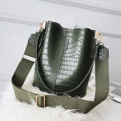 Genuine Leather Crossbody Bag