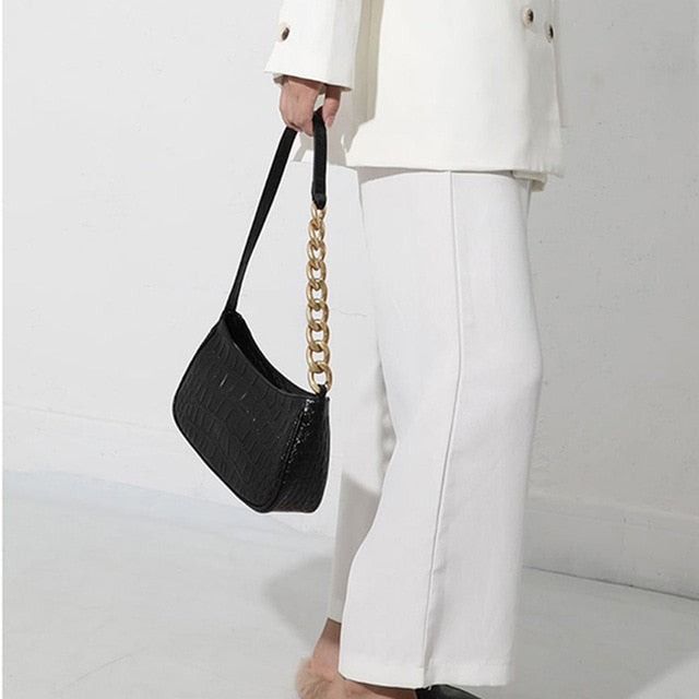 Semi Chain Handbag