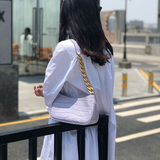 Semi Chain Handbag