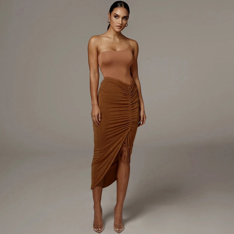 Draped Skirt