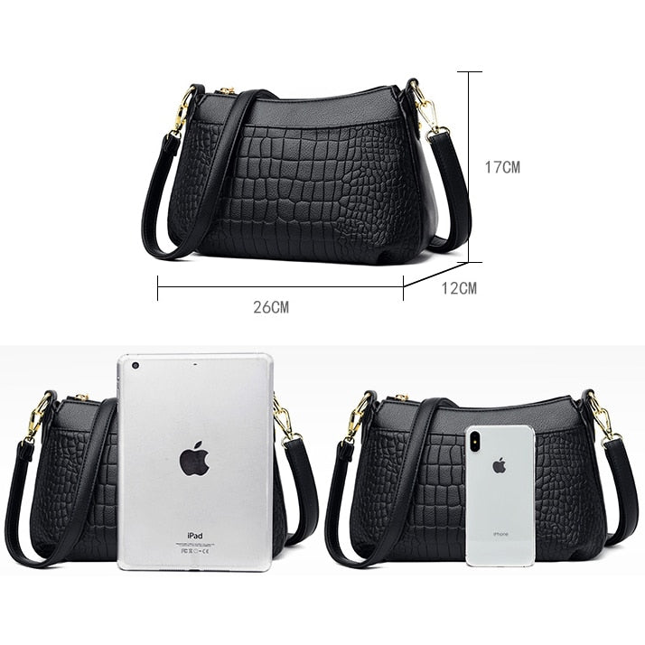 Croc Pattern Purse