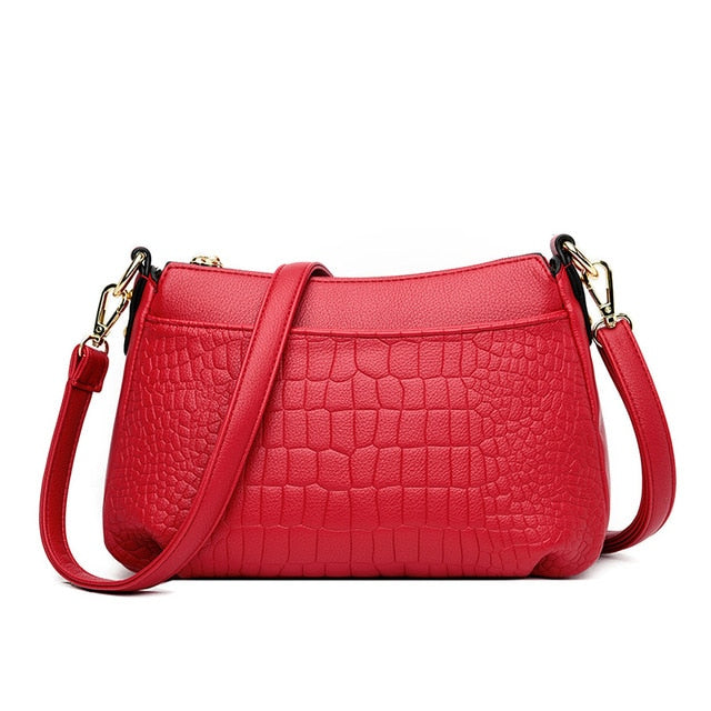 Croc Pattern Purse