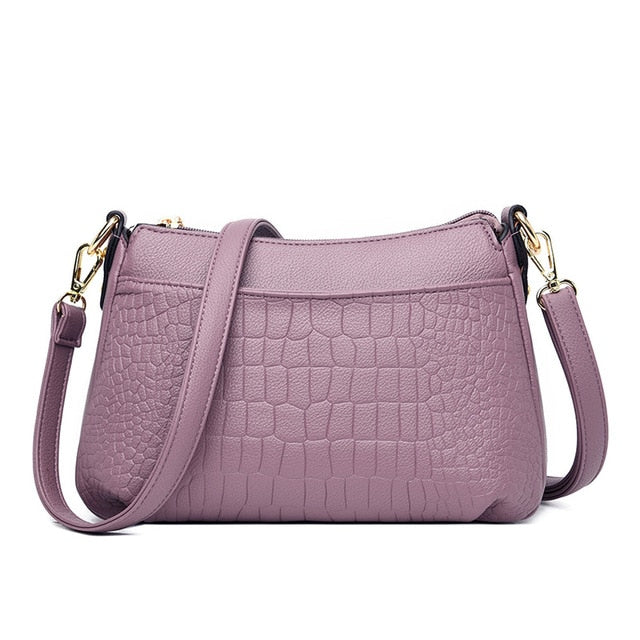 Croc Pattern Purse