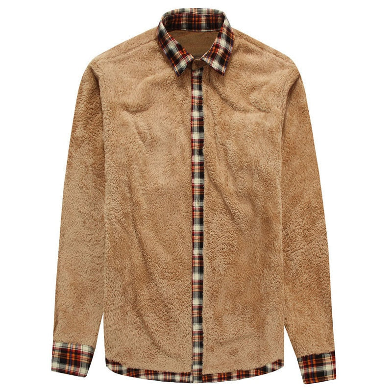 Double Pocket Plaid Shirt